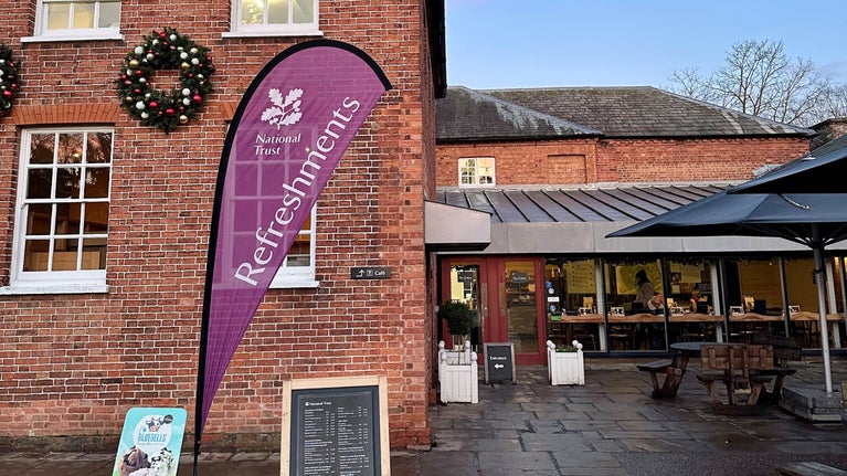 The Turning Yard cafe at Clumber Park